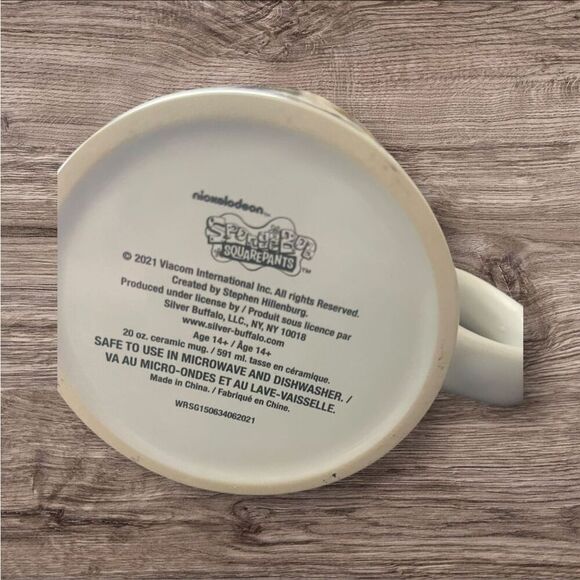 Nickelodeon Spongebob Squarepants Trick Or Treat Coffee Mug Tea 20 oz. - Picture 8 of 9